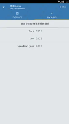 Tricount android App screenshot 5
